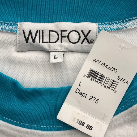 Wildfox "I Spy" Raglan Pullover Baggy Beach Jumper - Picture 6 of 8